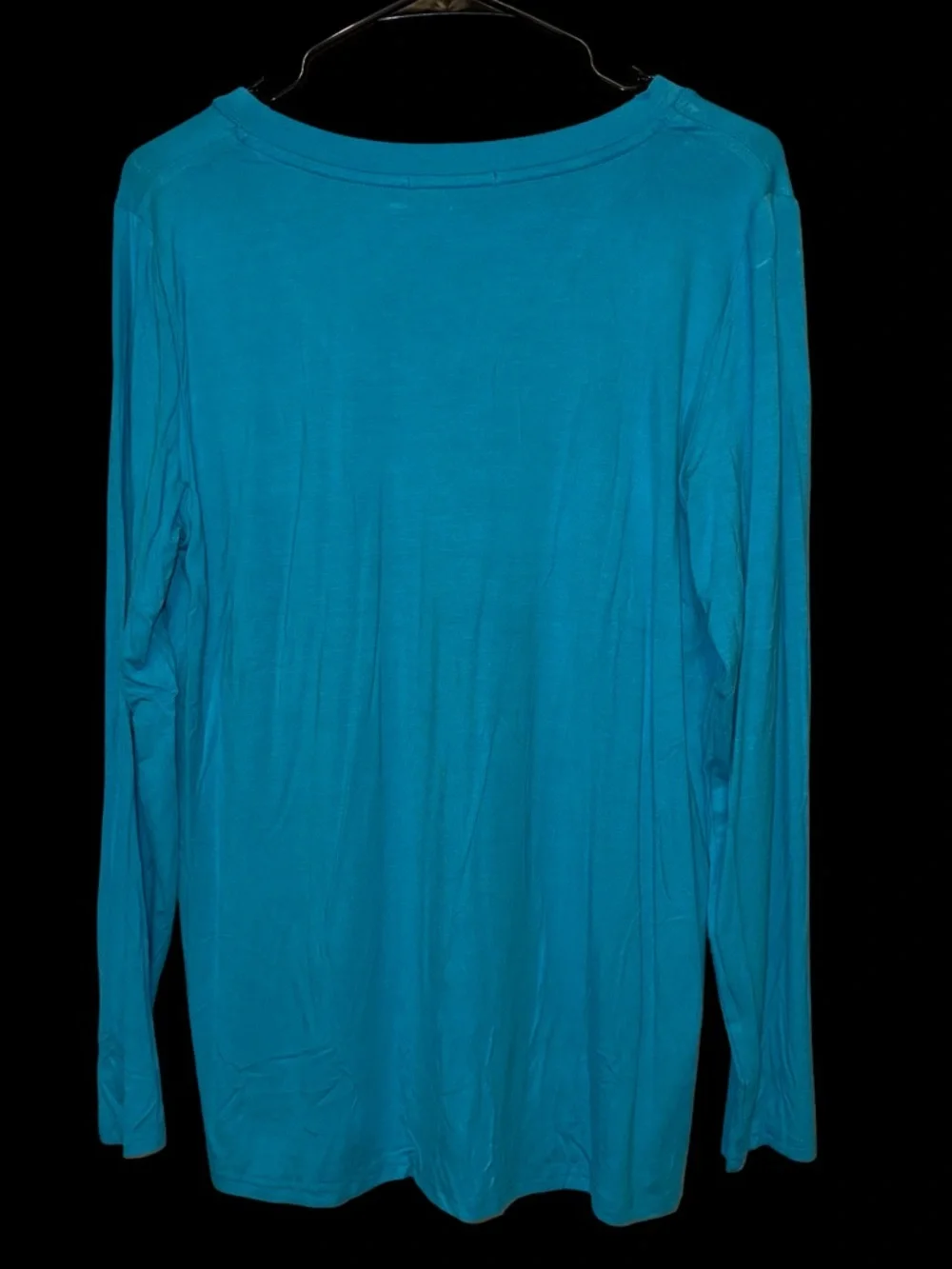 Basic Bae Full Size V-Neck Long Sleeve Top
